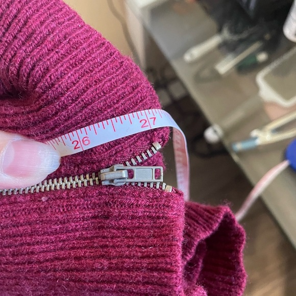 #64-EILEEN FISHER-Pompeii Super Soft Yak/Merino Wool Jewel Neck Knit Top Size XL - Picture 5 of 7